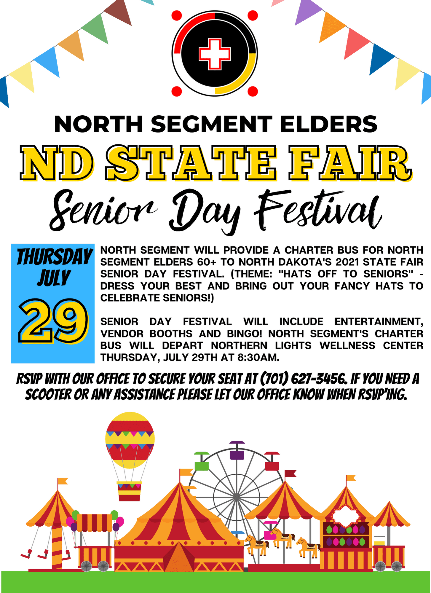 North Segment Elders ND State Fair Trip 2021 North Segment