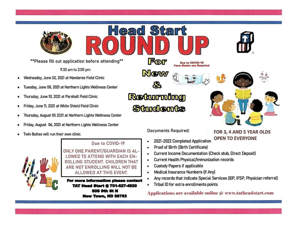 Head Start Round Up